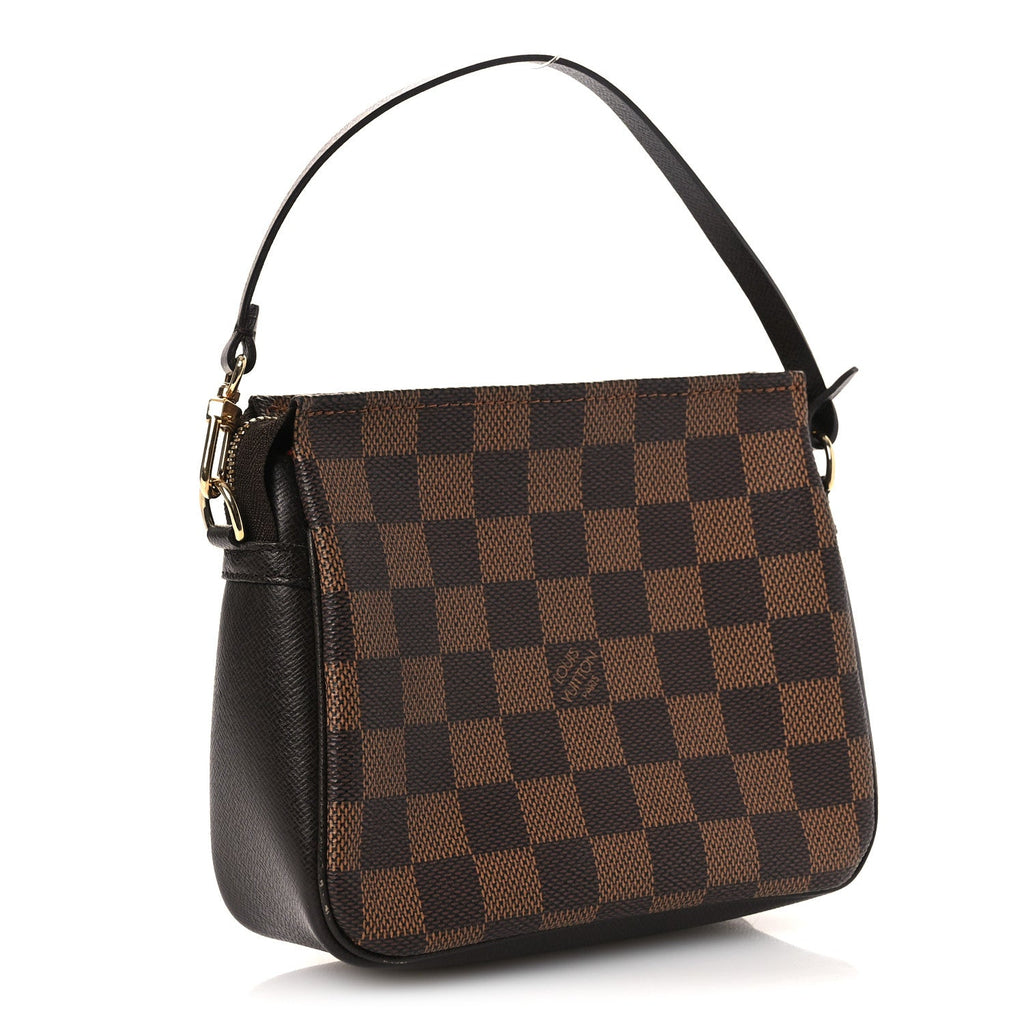 Louis Vuitton Damier Ebene Trousse Make Up Bag Pochette