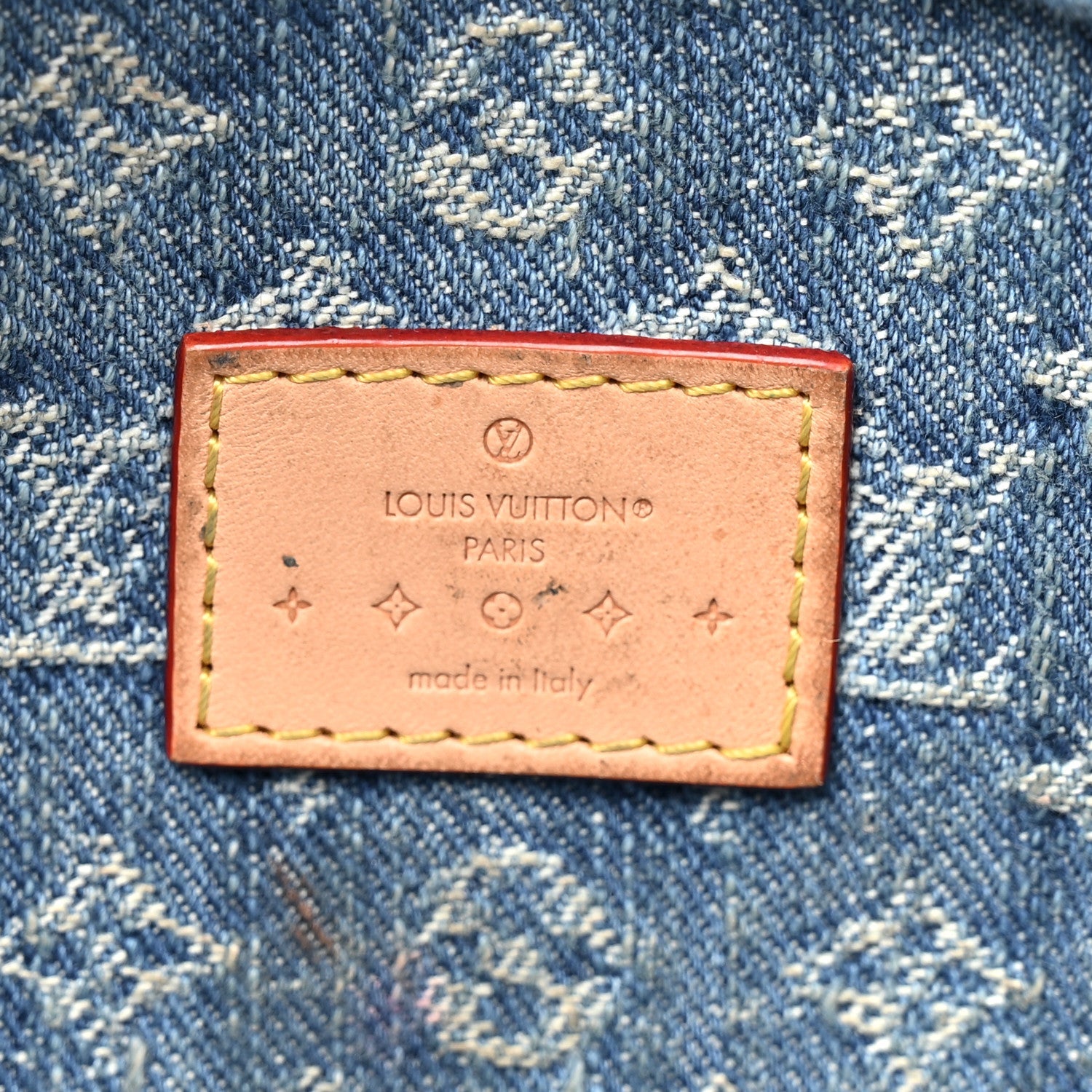 Louis Vuitton Monogram Denim High Rise Bumbag Blue