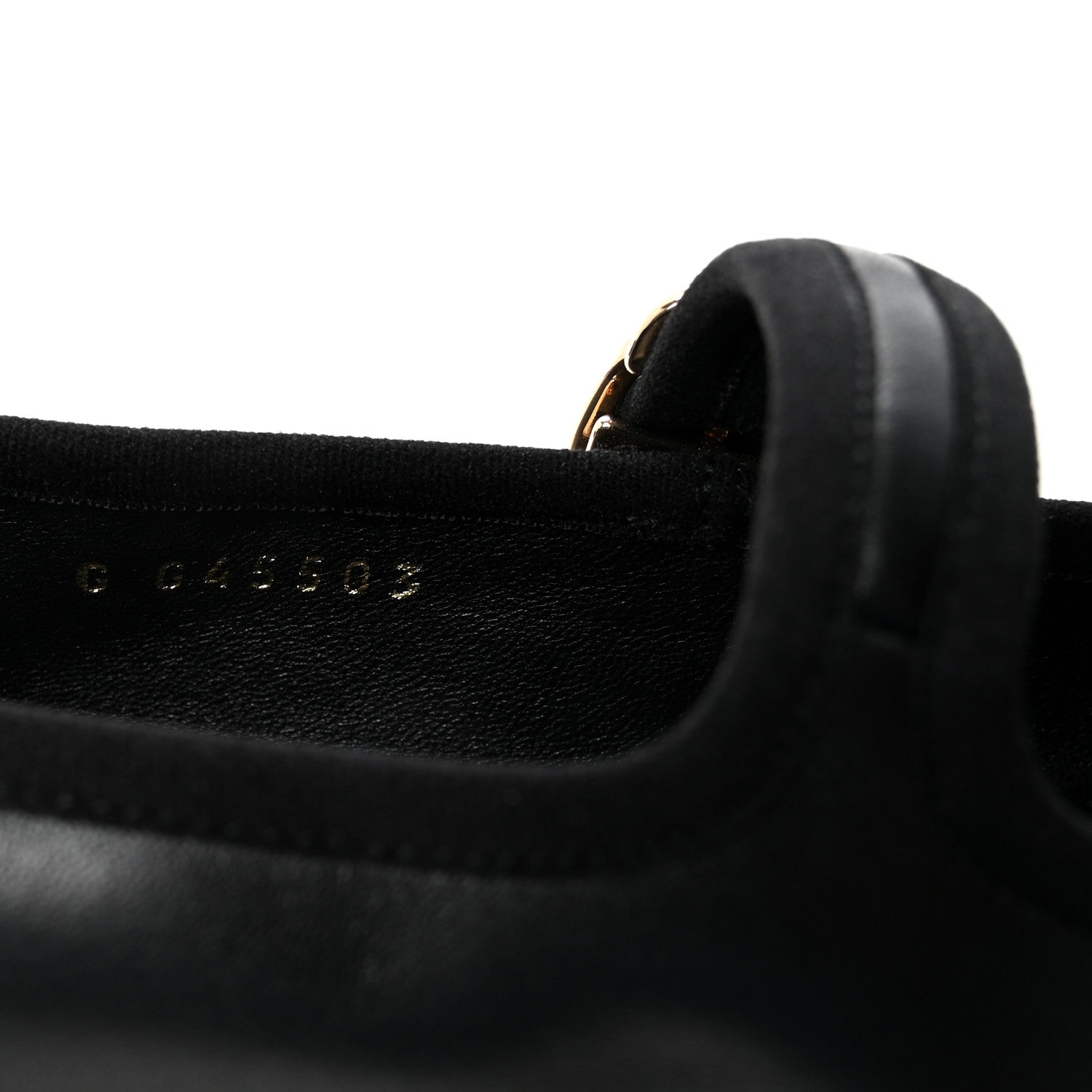 Lambskin Mary Jane Flats 36.5 Black