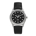 Gucci Stainless Steel Calfskin 42mm G-Timeless Bee Automatic Watch Black