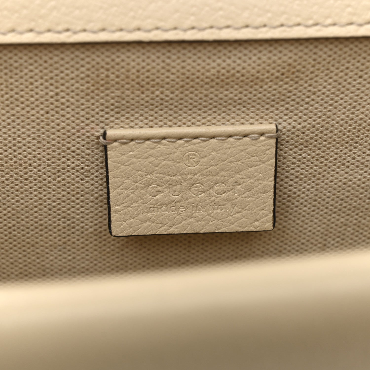 Gucci Textured Calfskin Crystal Mini Dionysus Shoulder Bag Mystic White