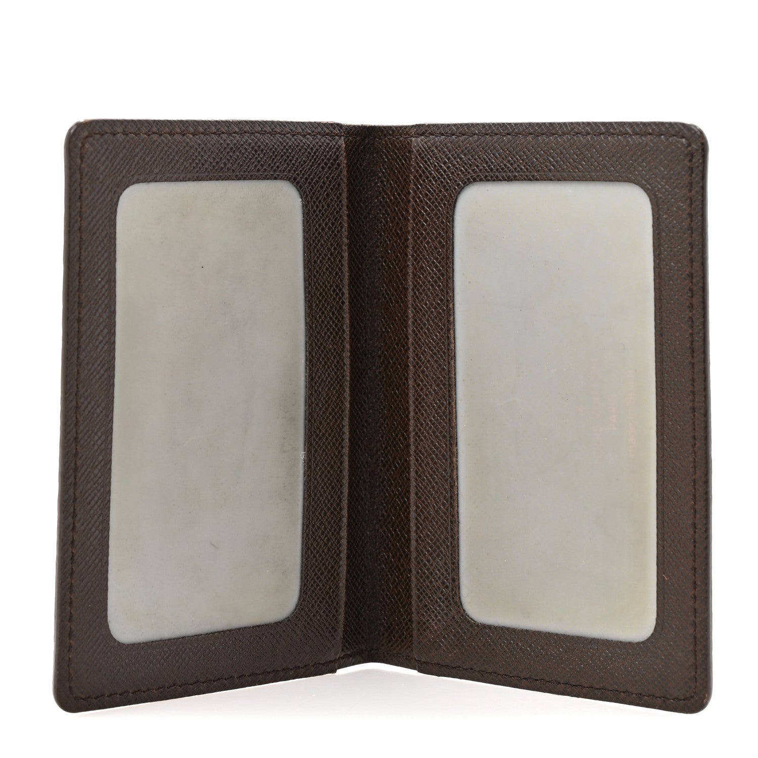 Louis Vuitton Damier Ebene Porte 2 Cartes Vertical Card Holder