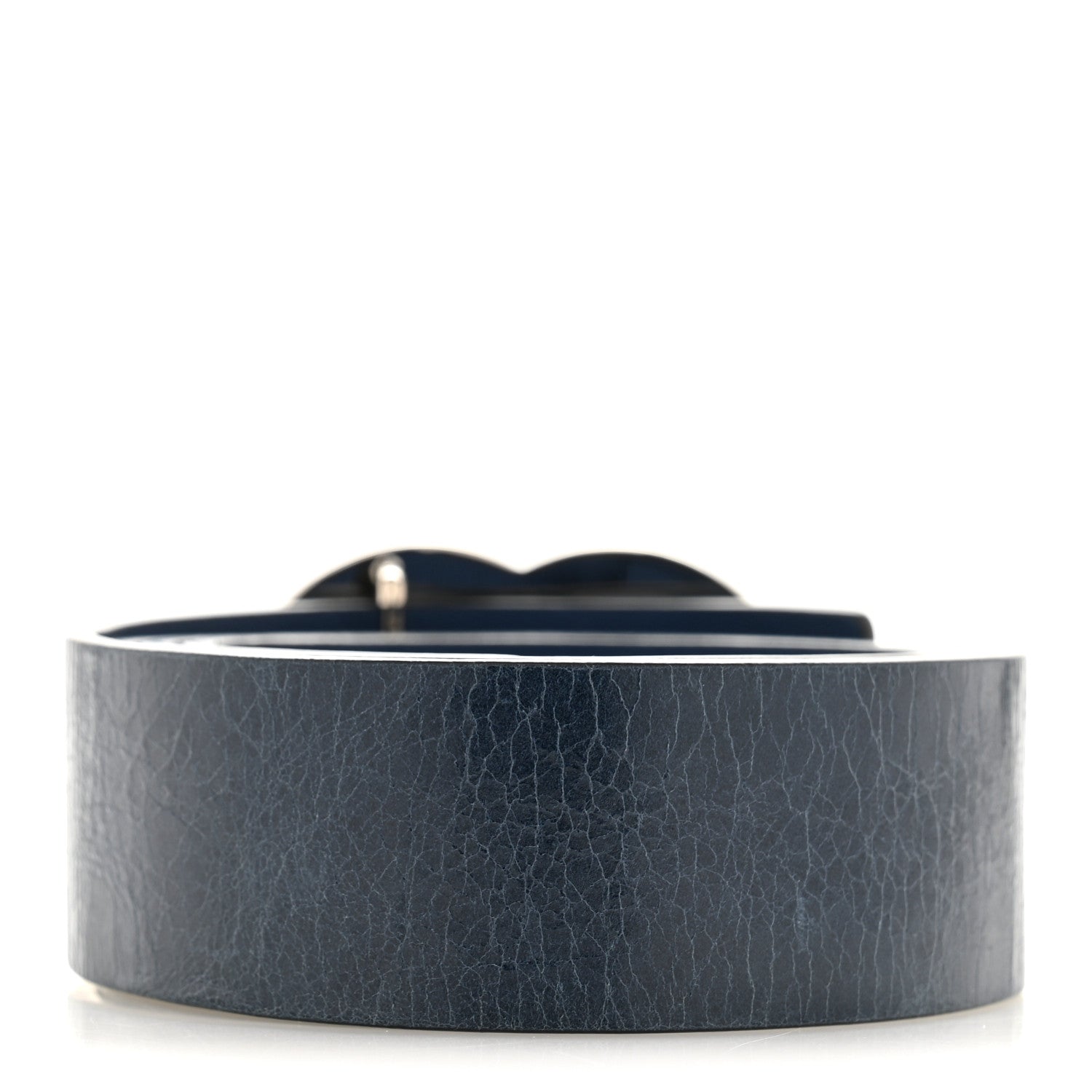 Calfskin CC Reversible Belt 85 34 Navy