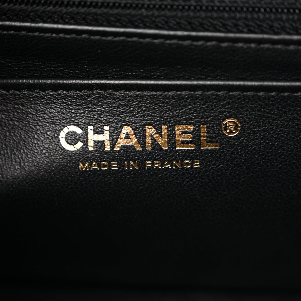 Chanel Caviar Quilted Mini Rectangular Flap Black