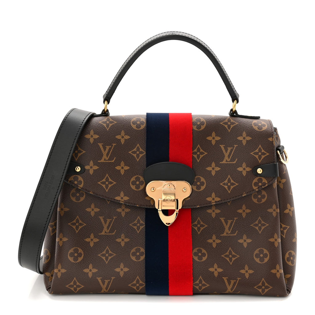 Louis Vuitton Monogram Georges MM Marine Cherry