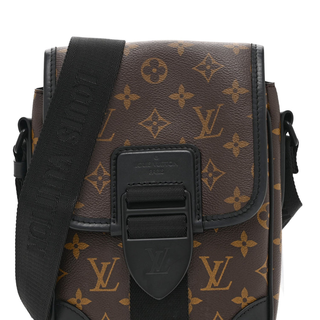 Louis Vuitton Monogram Macassar Archy Messenger PM