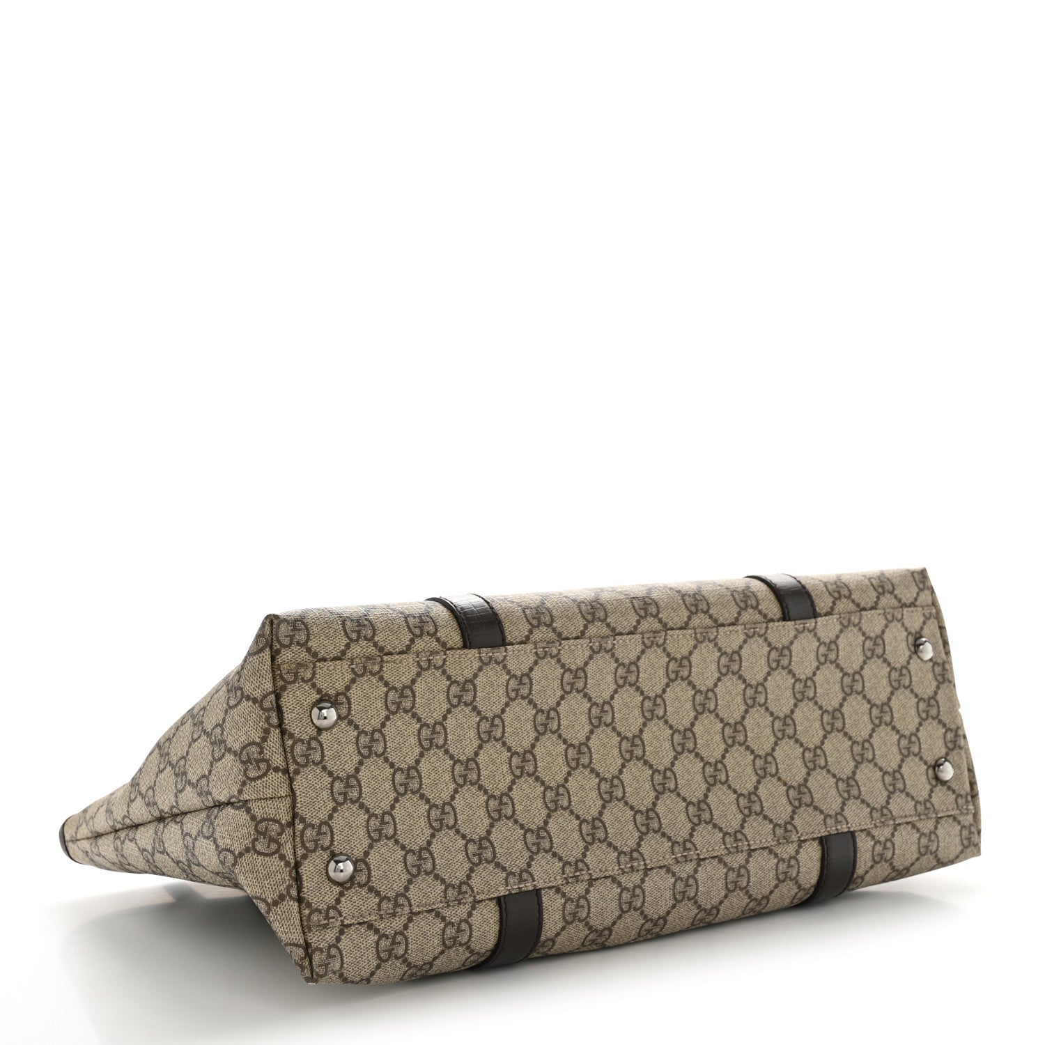 Gucci GG Plus Monogram Medium Joy Tote Dark Brown