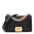Chanel Caviar Quilted Small Boy Flap Black