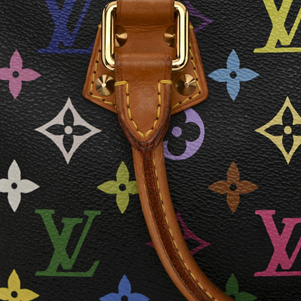 Louis Vuitton Monogram Multicolor Trouville Black