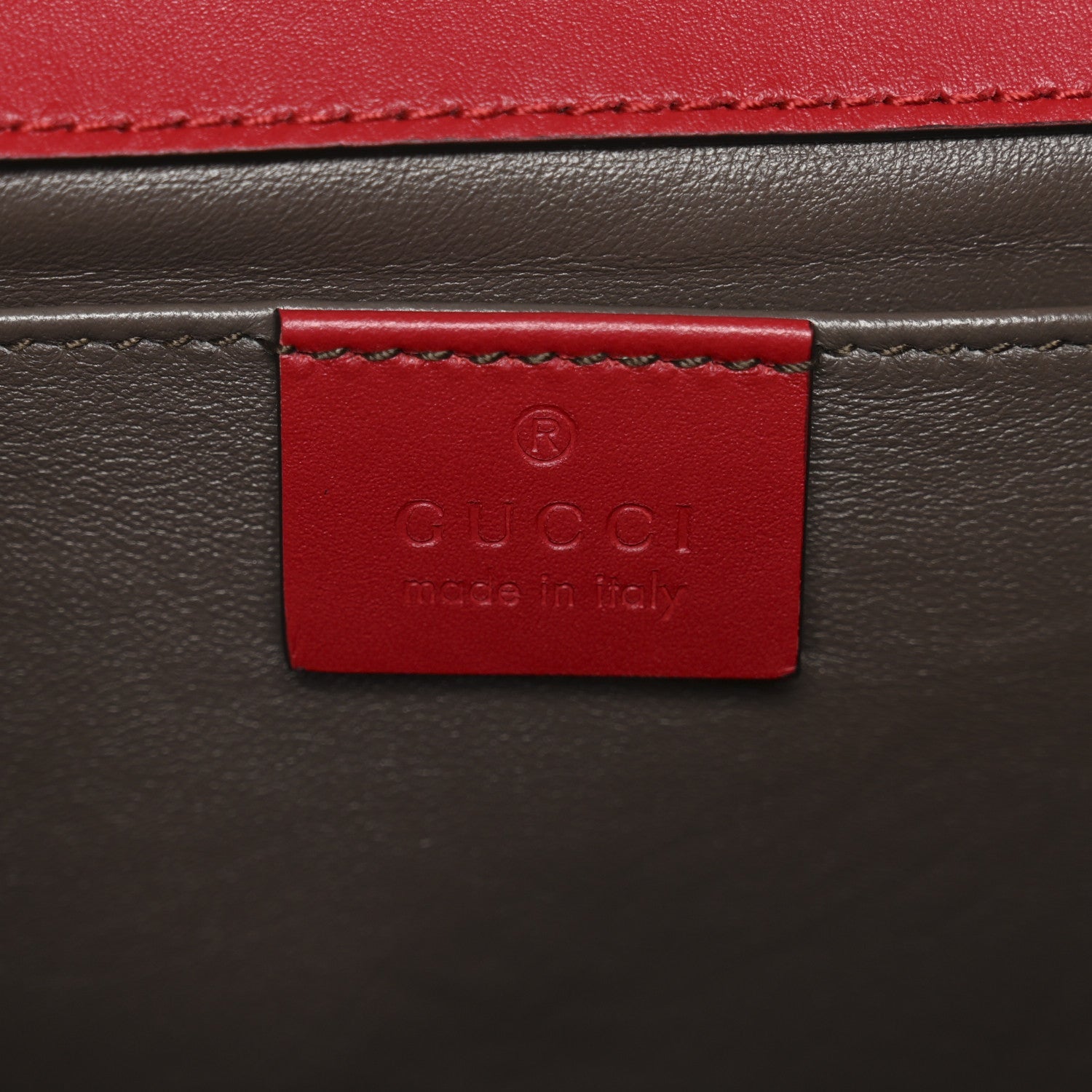 Gucci Smooth Calfskin Small Zumi Top Handle Shoulder Bag Hibiscus Red