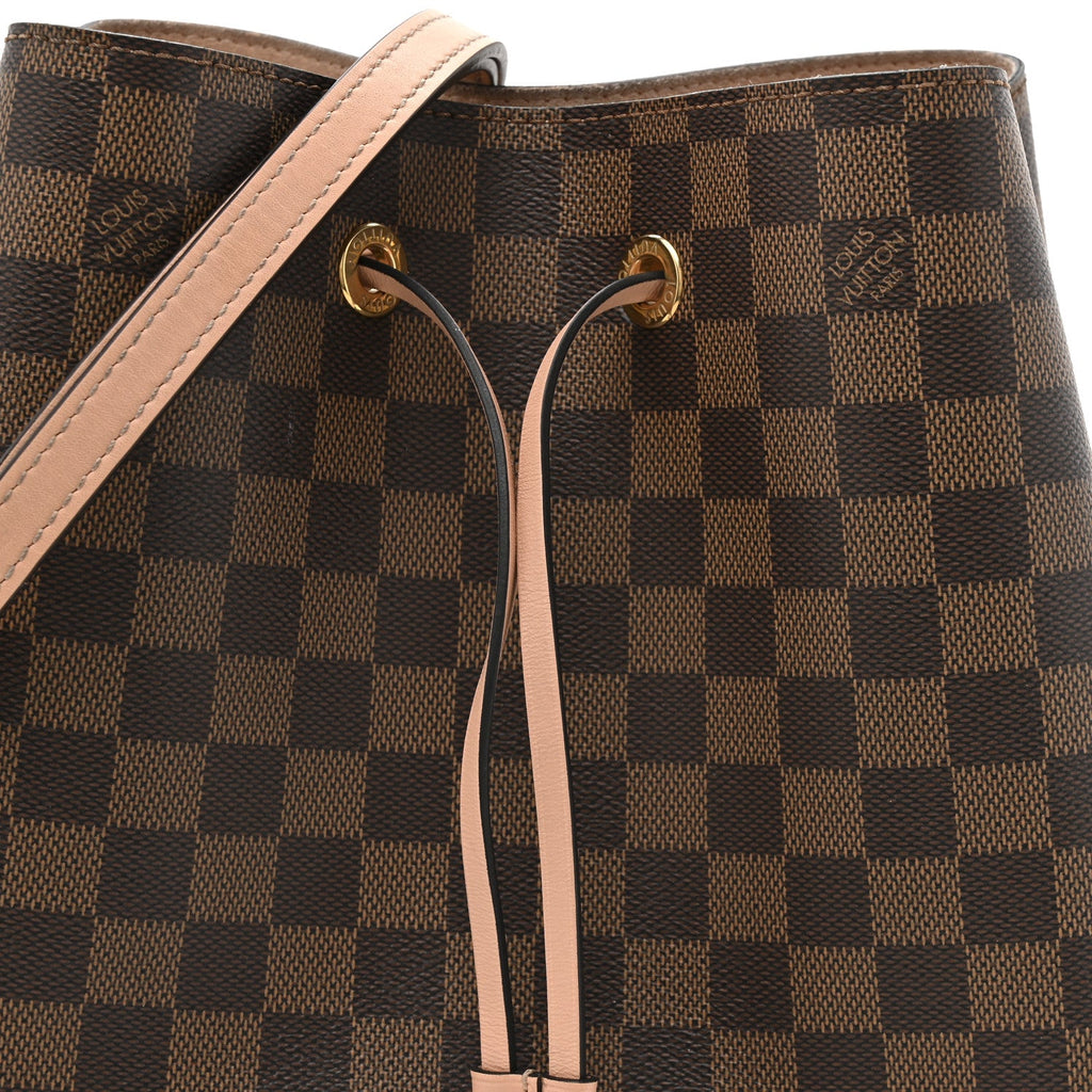 Louis Vuitton Damier Ebene Neonoe MM Venus Pink