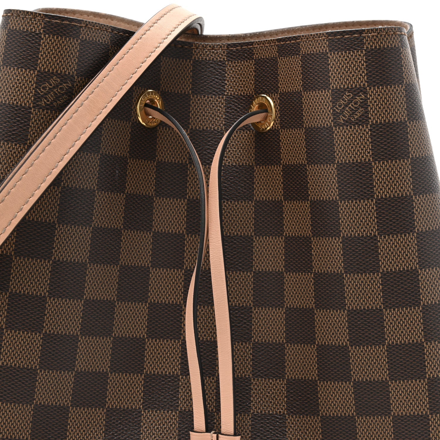 Louis Vuitton Damier Ebene Neonoe MM Venus Pink