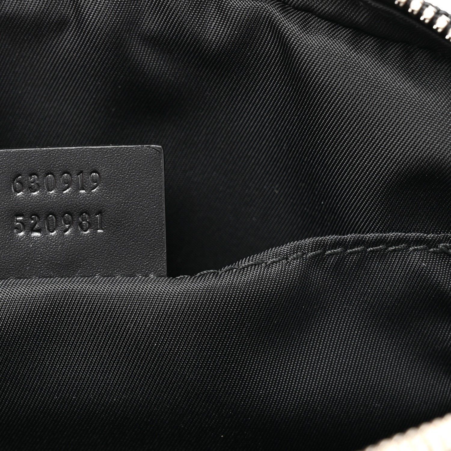 Gucci Canvas Web Slim Belt Bag Black