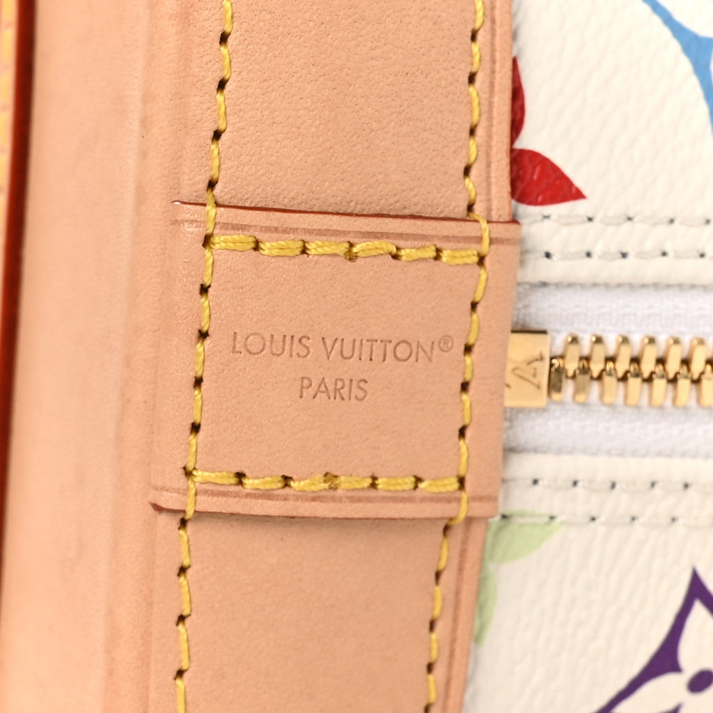 Louis Vuitton LV x TM Monogram Multicolor Alma BB White