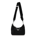 Prada Nylon Re-Edition 2005 Shoulder Bag Black