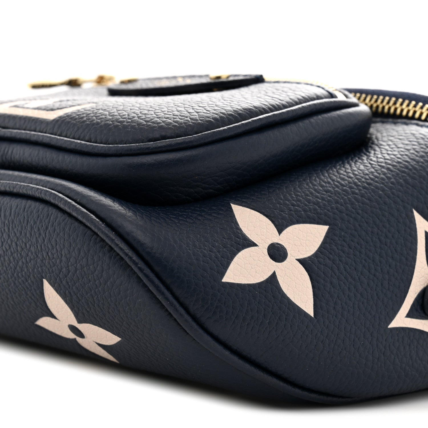 Louis Vuitton Empreinte Monogram Giant Mini By The Pool Bumbag Blue Beige