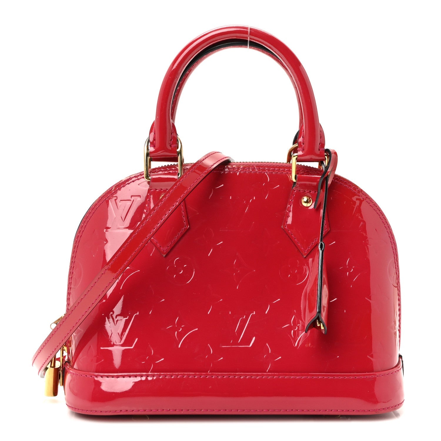 Louis Vuitton Vernis Alma BB Rose Indien