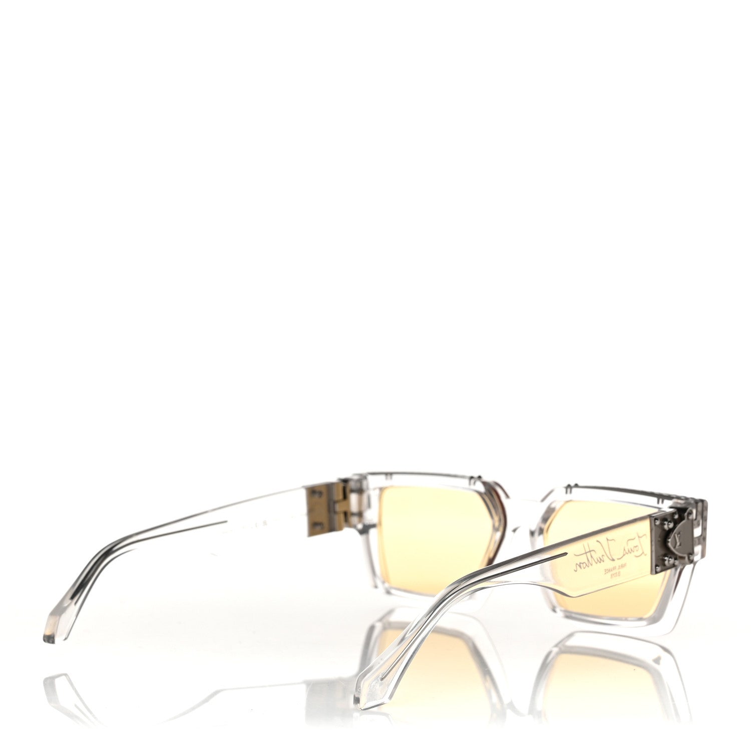 Louis Vuitton Acetate 1.1 Millionaires Z2440W Sunglasses Transparent Yellow