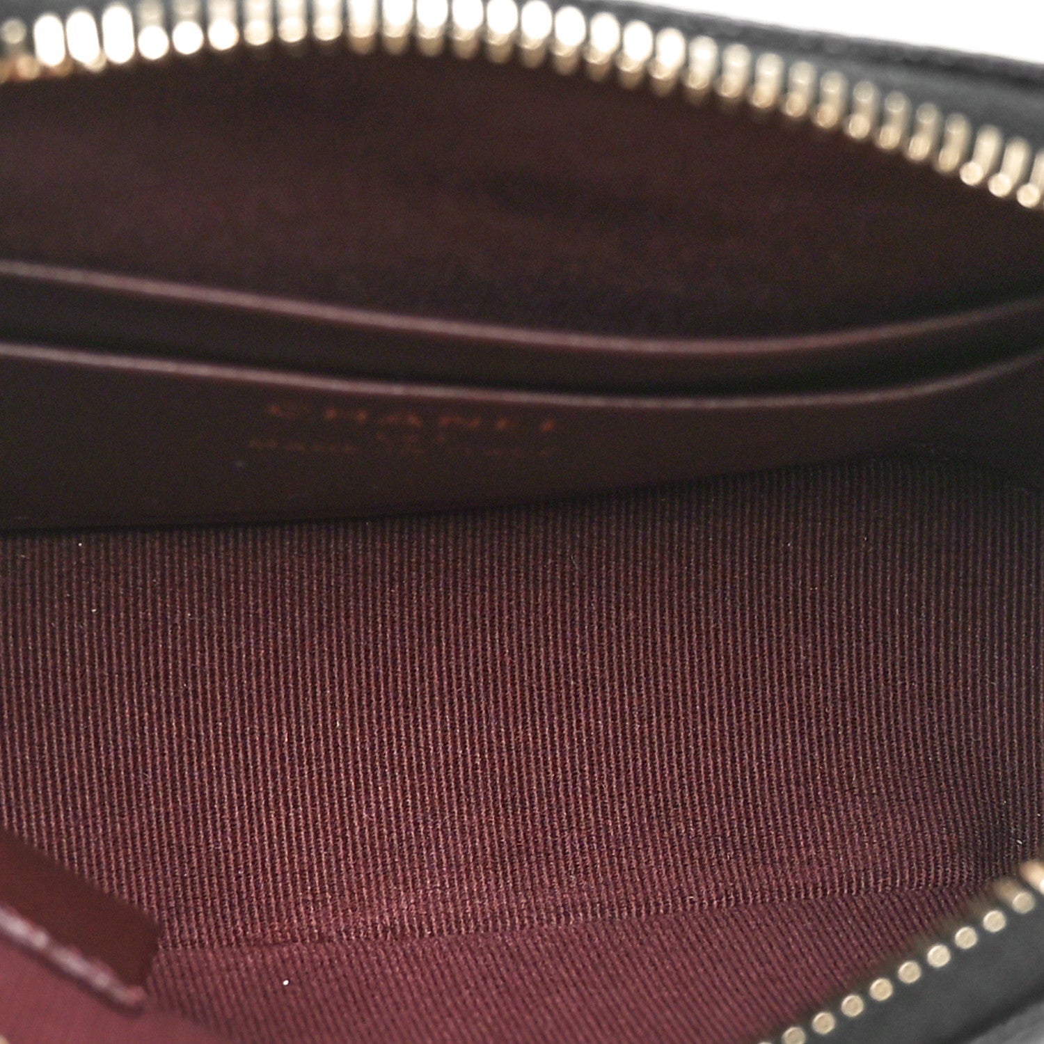 Chanel Caviar Quilted Classic Clutch With Chain Black