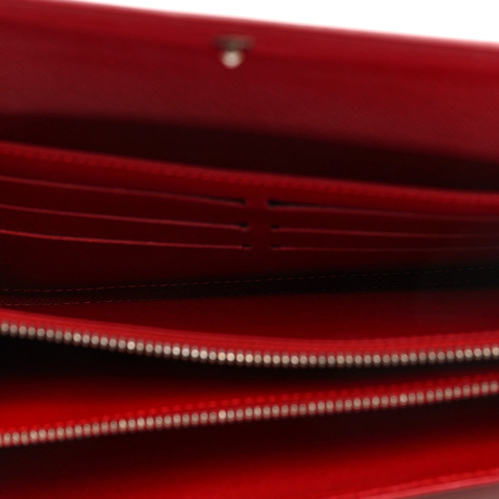 Louis Vuitton Epi Sarah Wallet Castillan Red