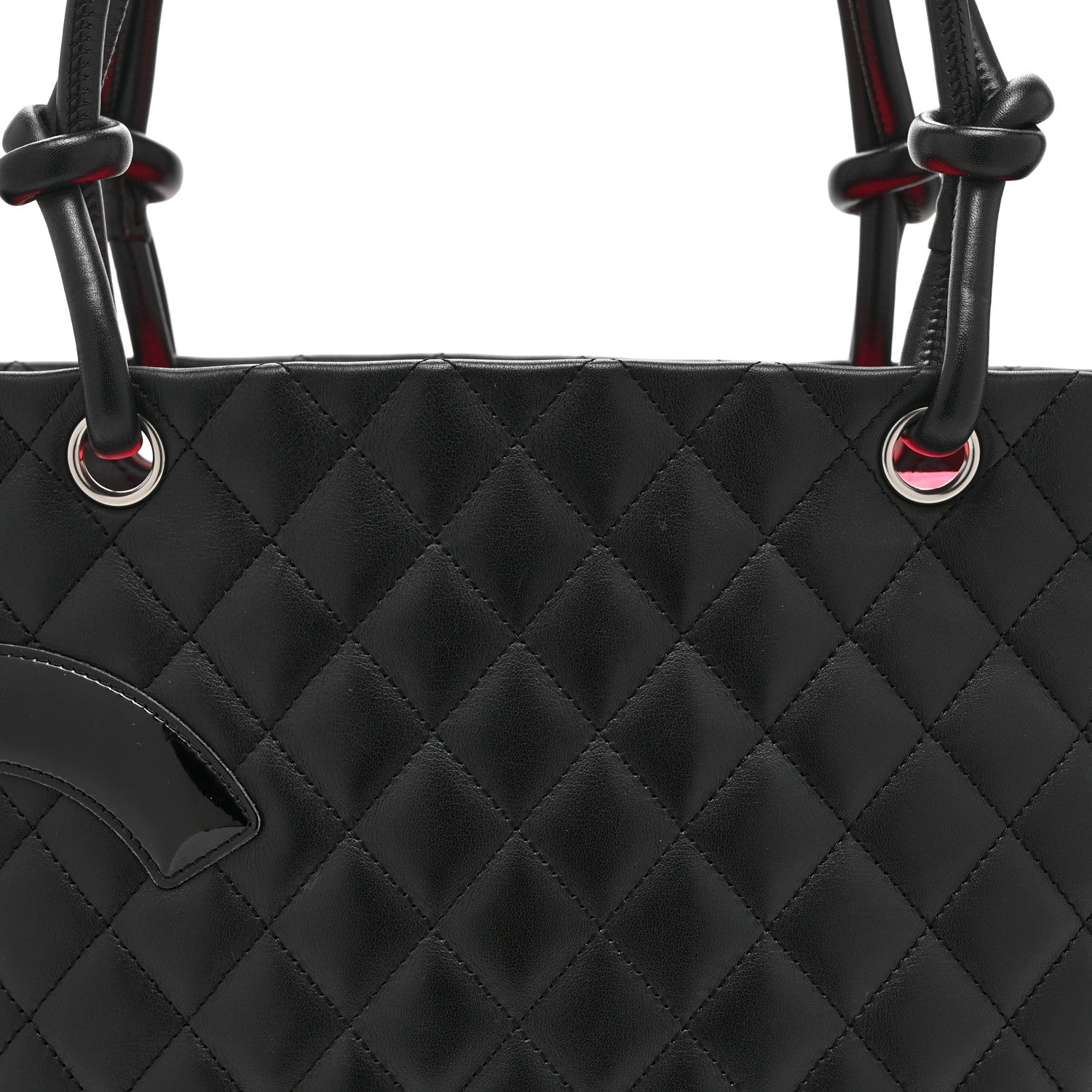 Chanel Calfskin Quilted Large Cambon Tote Black