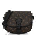 Louis Vuitton Monogram Macassar Montsouris Messenger PM
