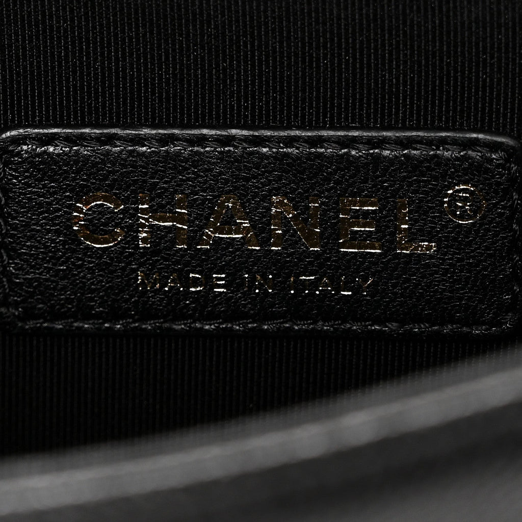 Chanel Caviar Quilted Small Boy Flap Black