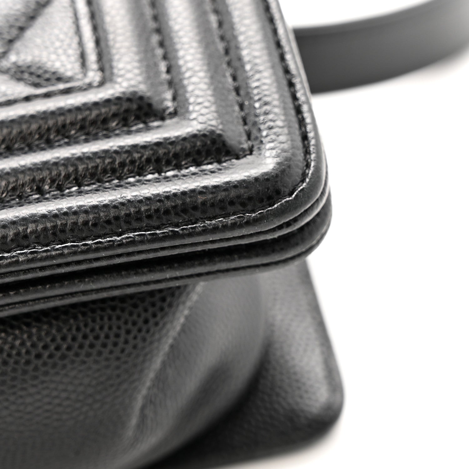 Chanel Caviar Quilted Medium Boy Flap Black