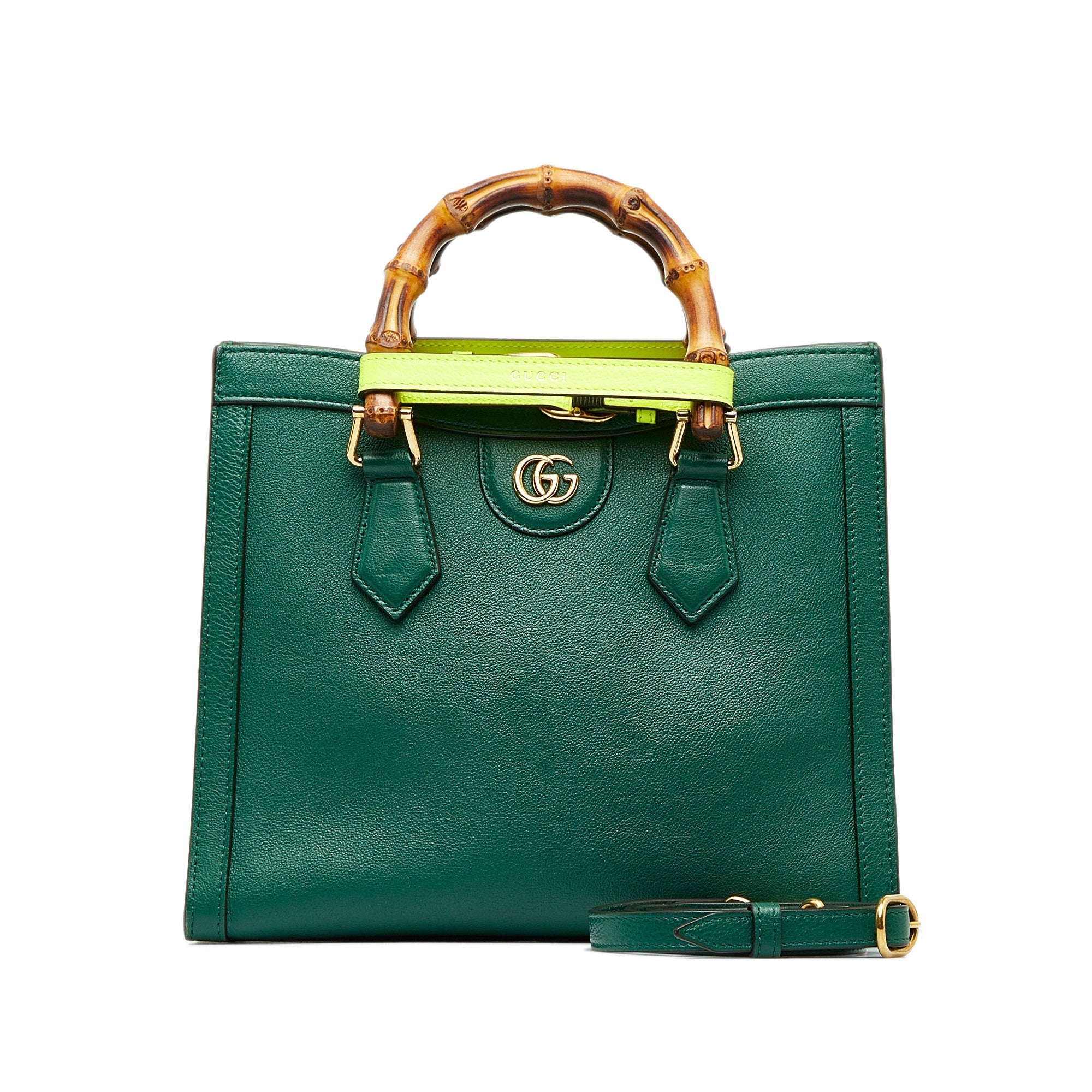 GUCCI Small Bamboo Diana Satchel