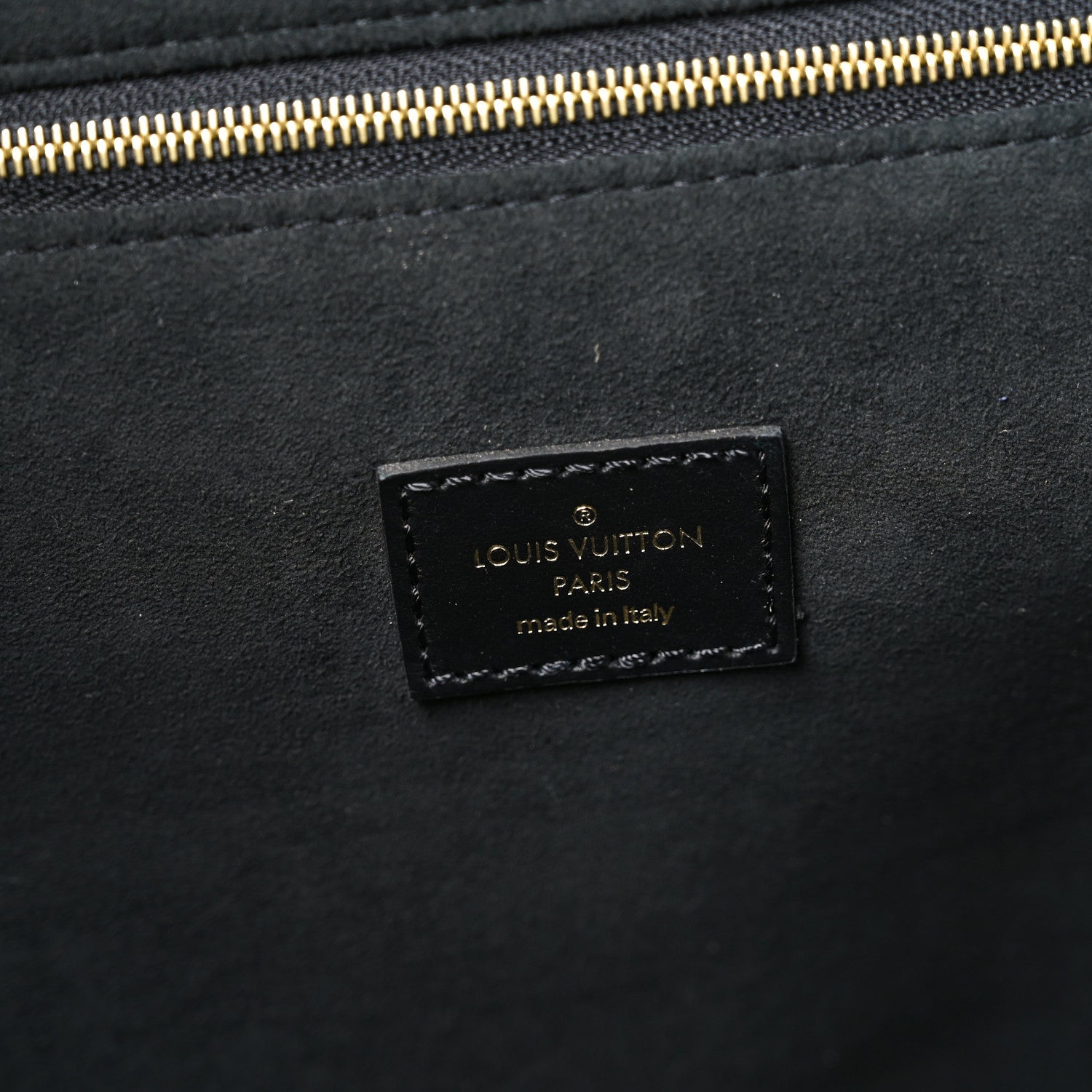 Louis Vuitton Raffia Saint Jacques Tote Black