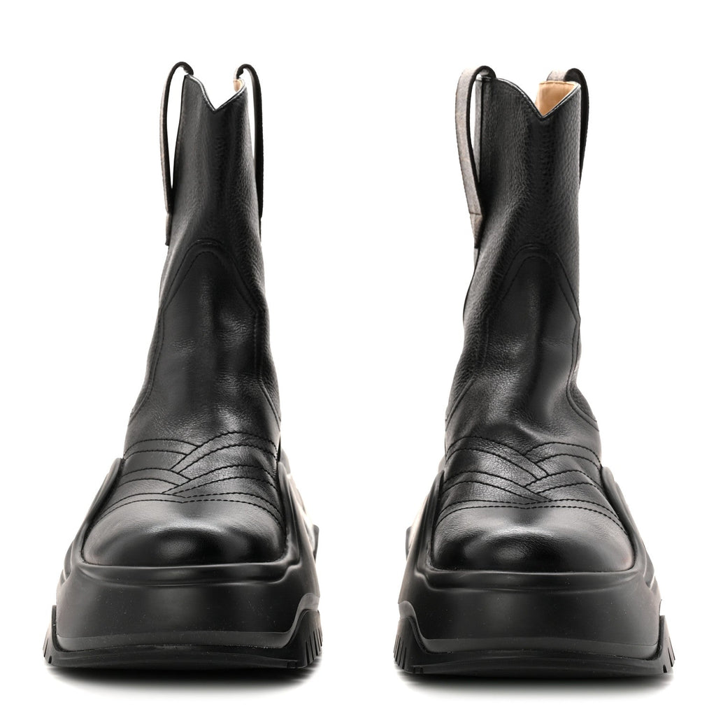 Louis Vuitton Monogram LV Archlight 2.0 Platform Ankle Boots 39 Black