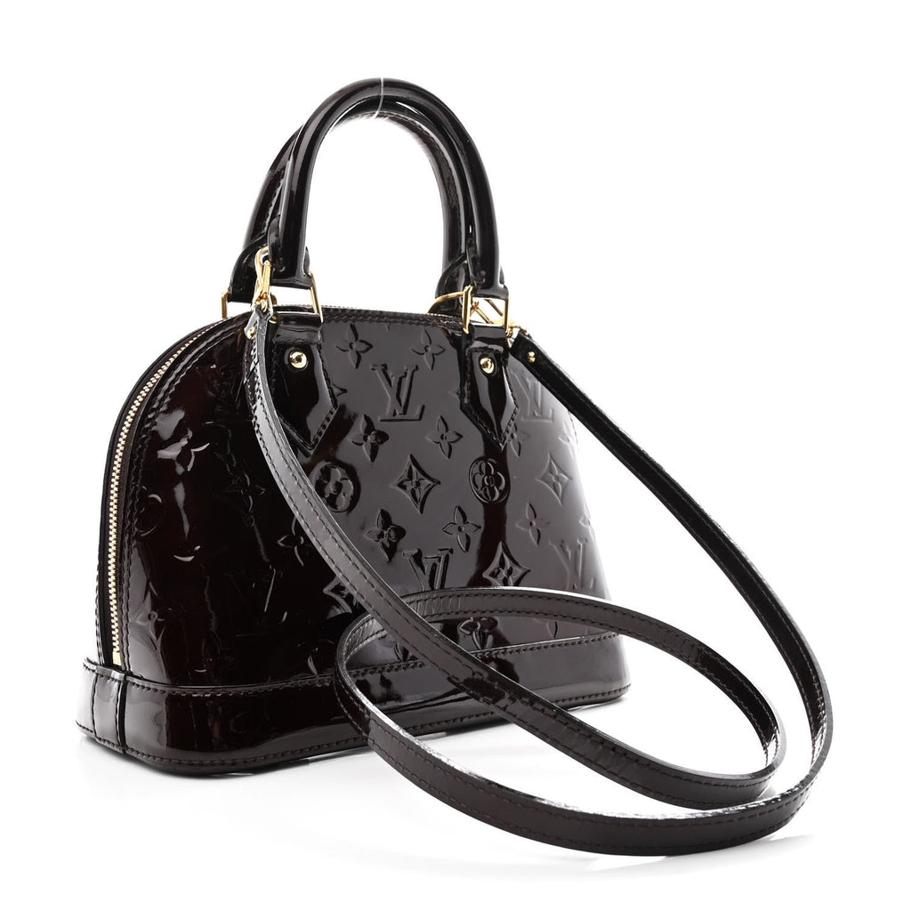 Louis Vuitton Vernis Alma BB Amarante