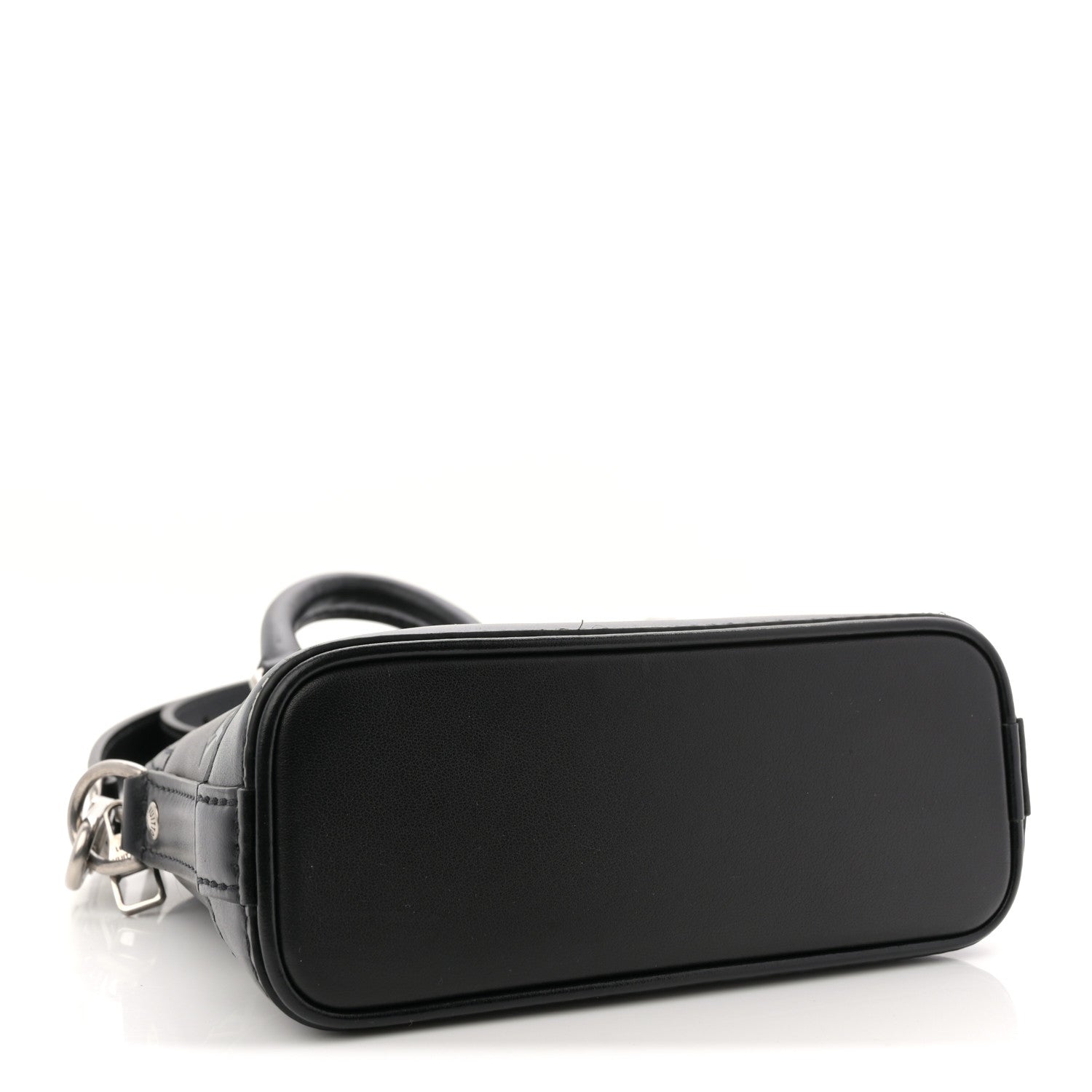 Louis Vuitton Nano Alma Black Silver