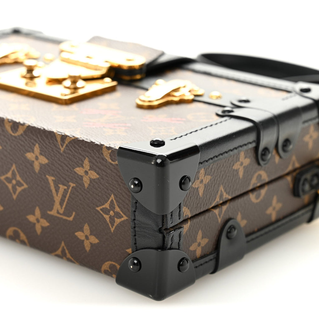 Louis Vuitton Monogram Petite Malle Black