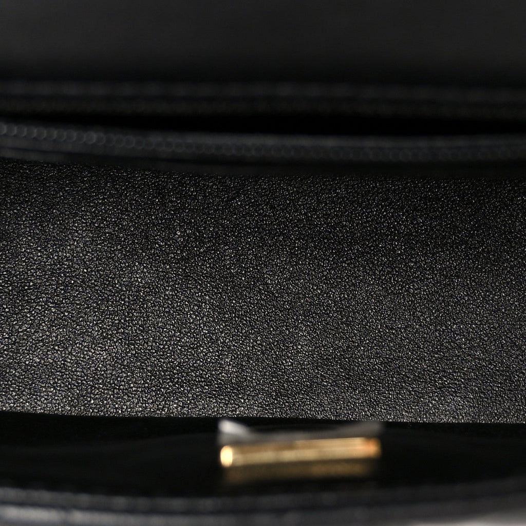 Chanel Lambskin Quilted Mini Square Flap Black