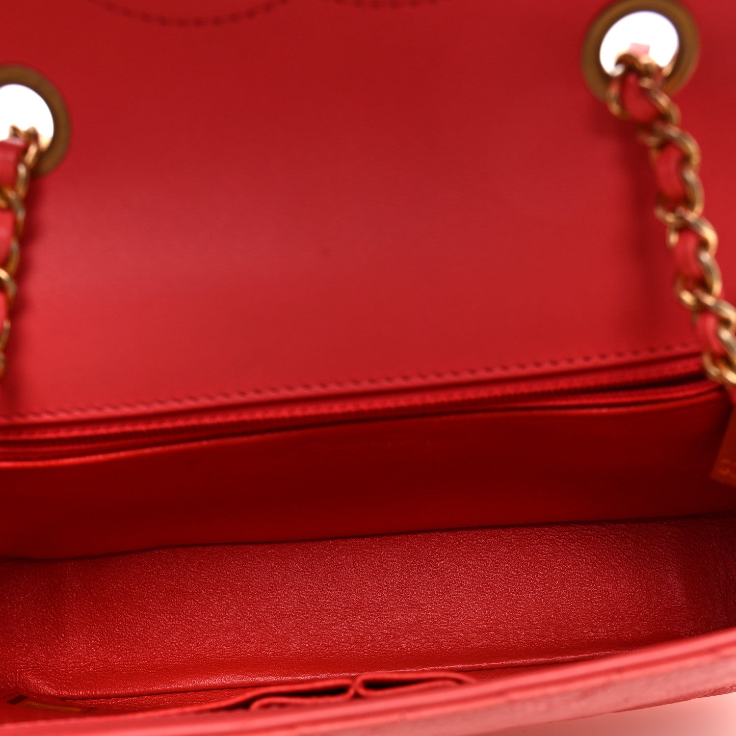 Chanel Caviar Quilted Small CC Filigree Flap Coral