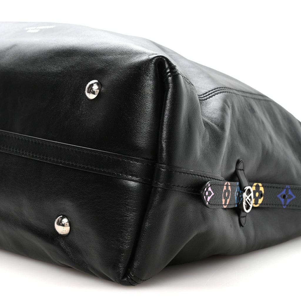 Louis Vuitton LV X TM Lambskin CarryAll Vibe MM Black