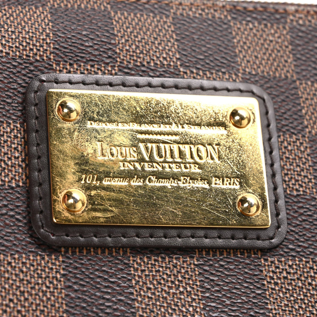 Louis Vuitton Damier Ebene Eva Clutch