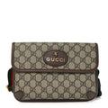 Gucci GG Supreme Monogram Neo Vintage Web Belt Bag Brown