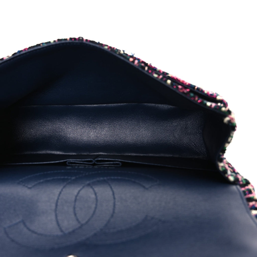 Chanel Tweed Resin 2.55 Reissue 225 Flap Pink