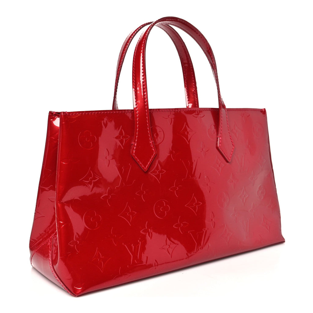 Louis Vuitton Vernis Wilshire PM Pomme D'Amour