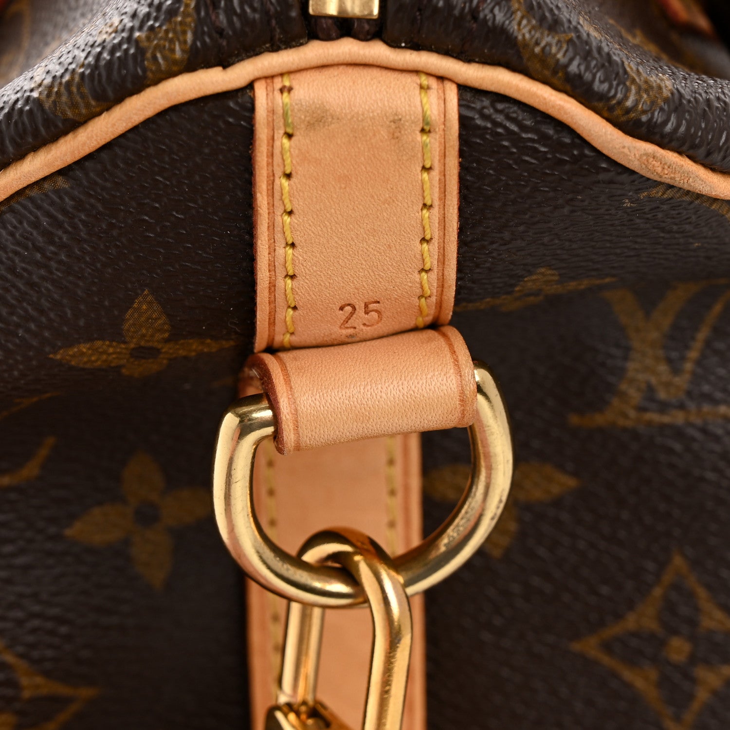 Louis Vuitton Monogram Speedy Bandouliere 25