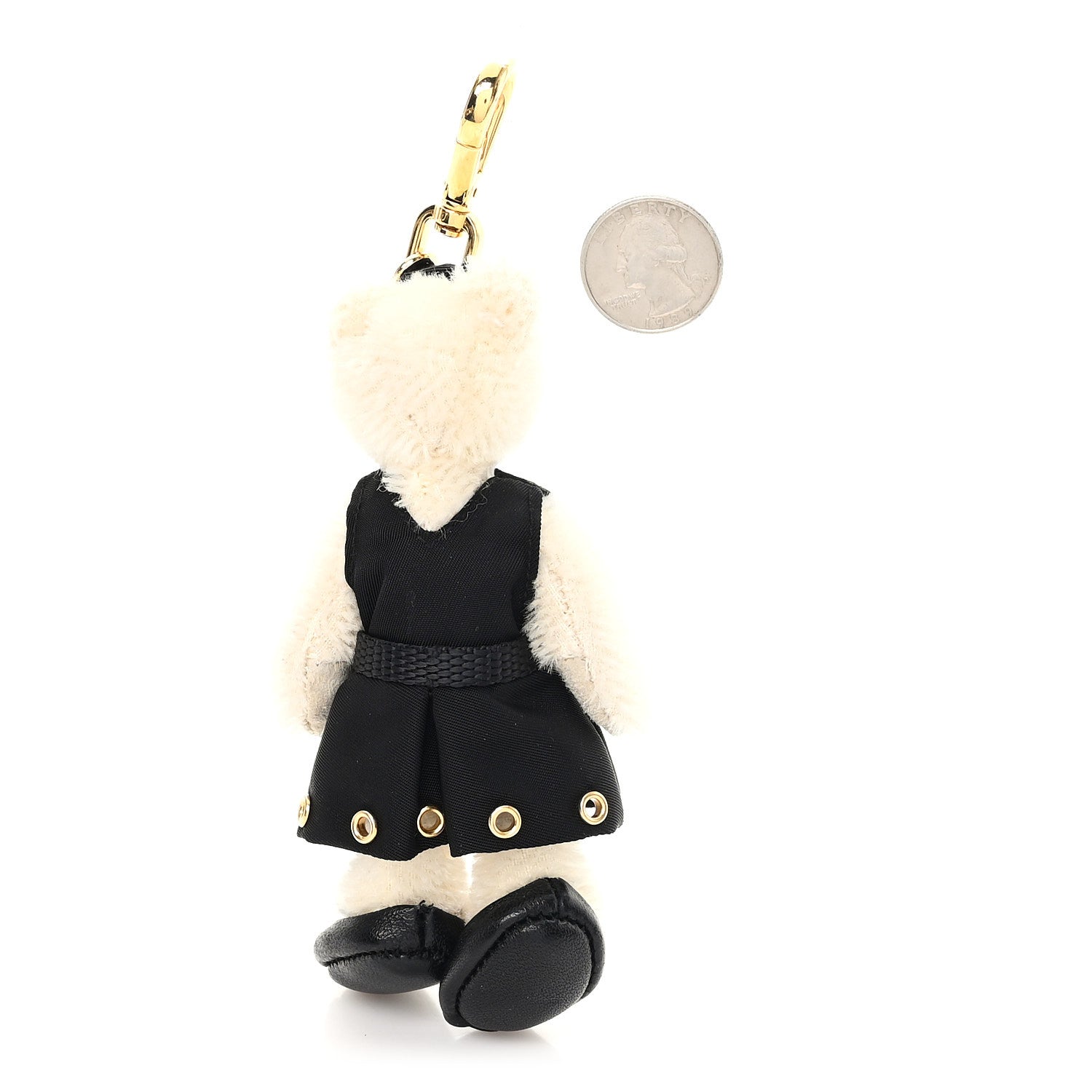 Prada Marlene Teddy Bear Keychain Charm