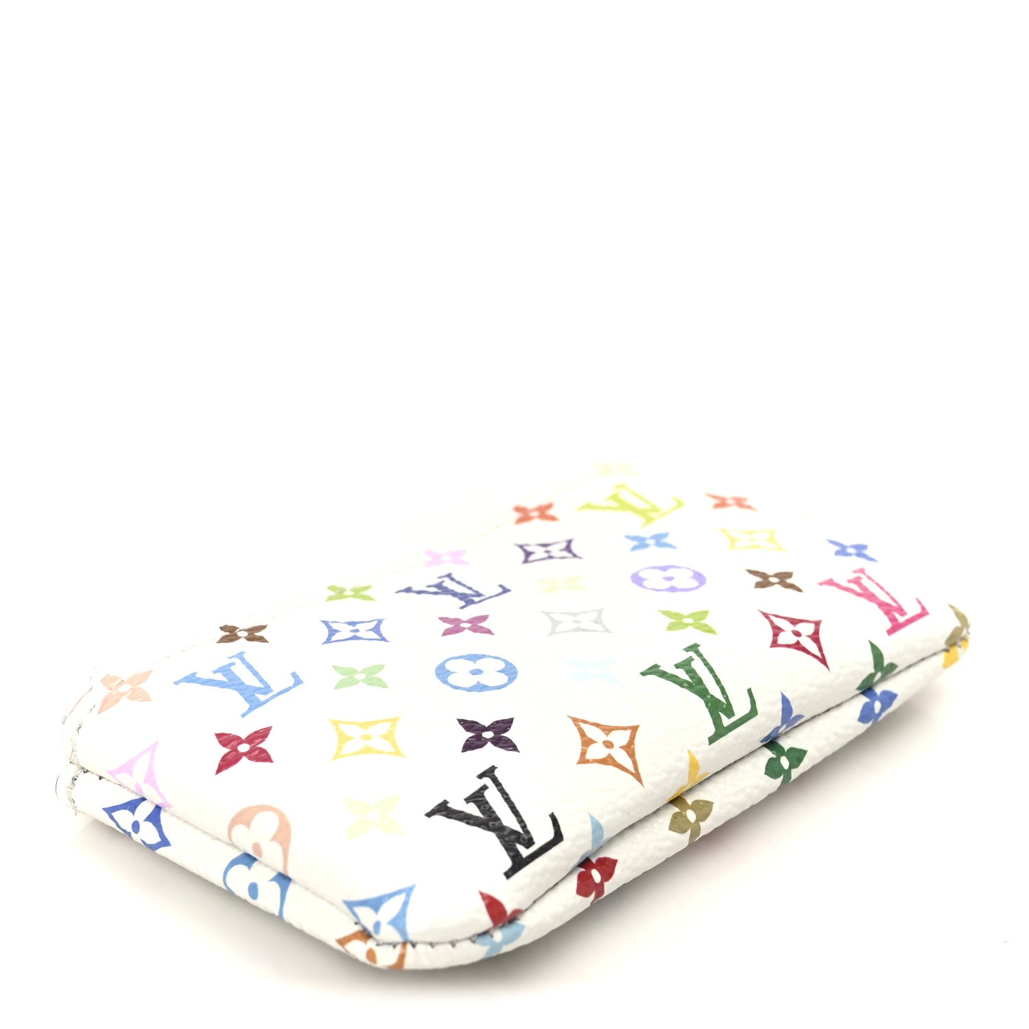 Louis Vuitton LV X TM Monogram Multicolor Key Pouch White
