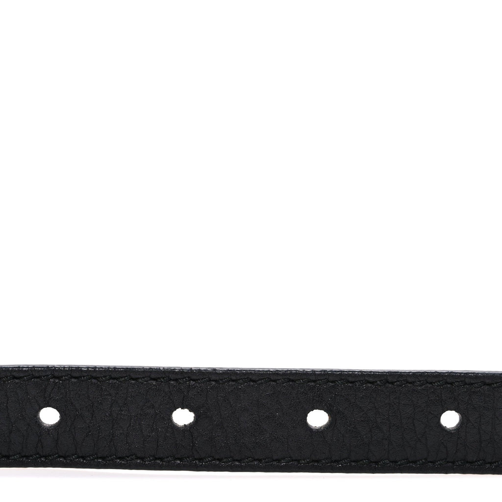 Gucci Calfskin Double G 20mm Belt 85 34 Black