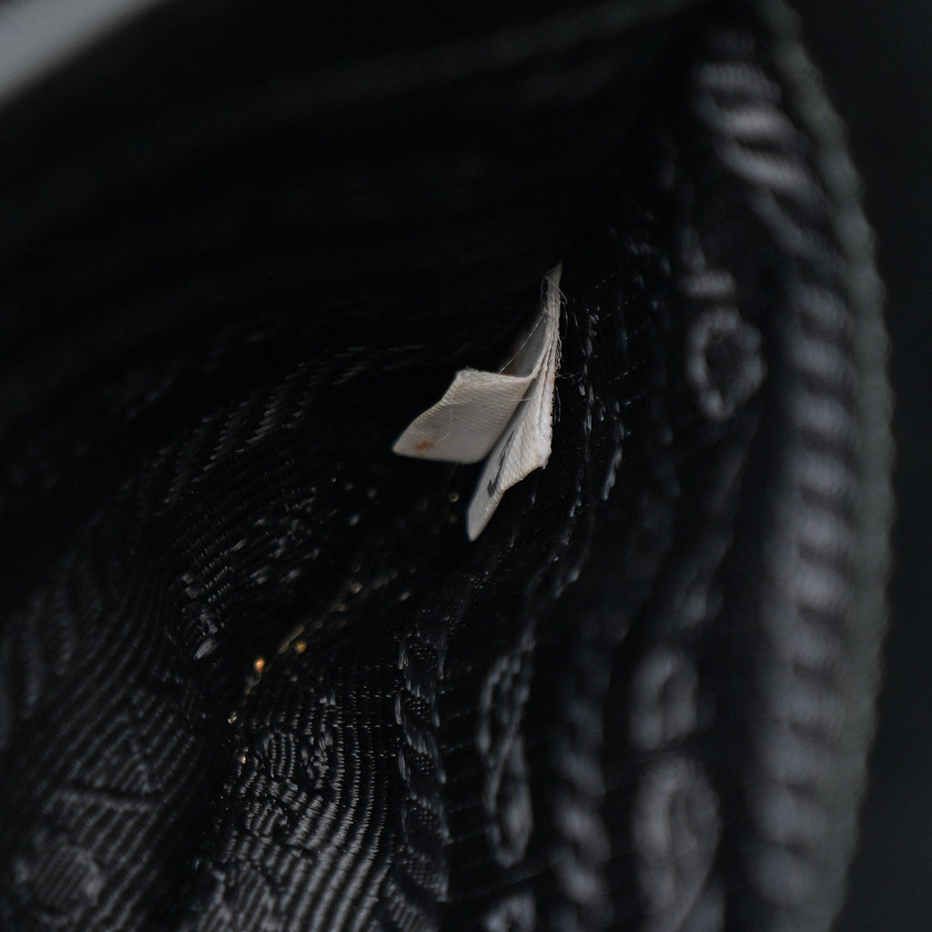 Prada Soft Calfskin Diagramme Camera Bag Black