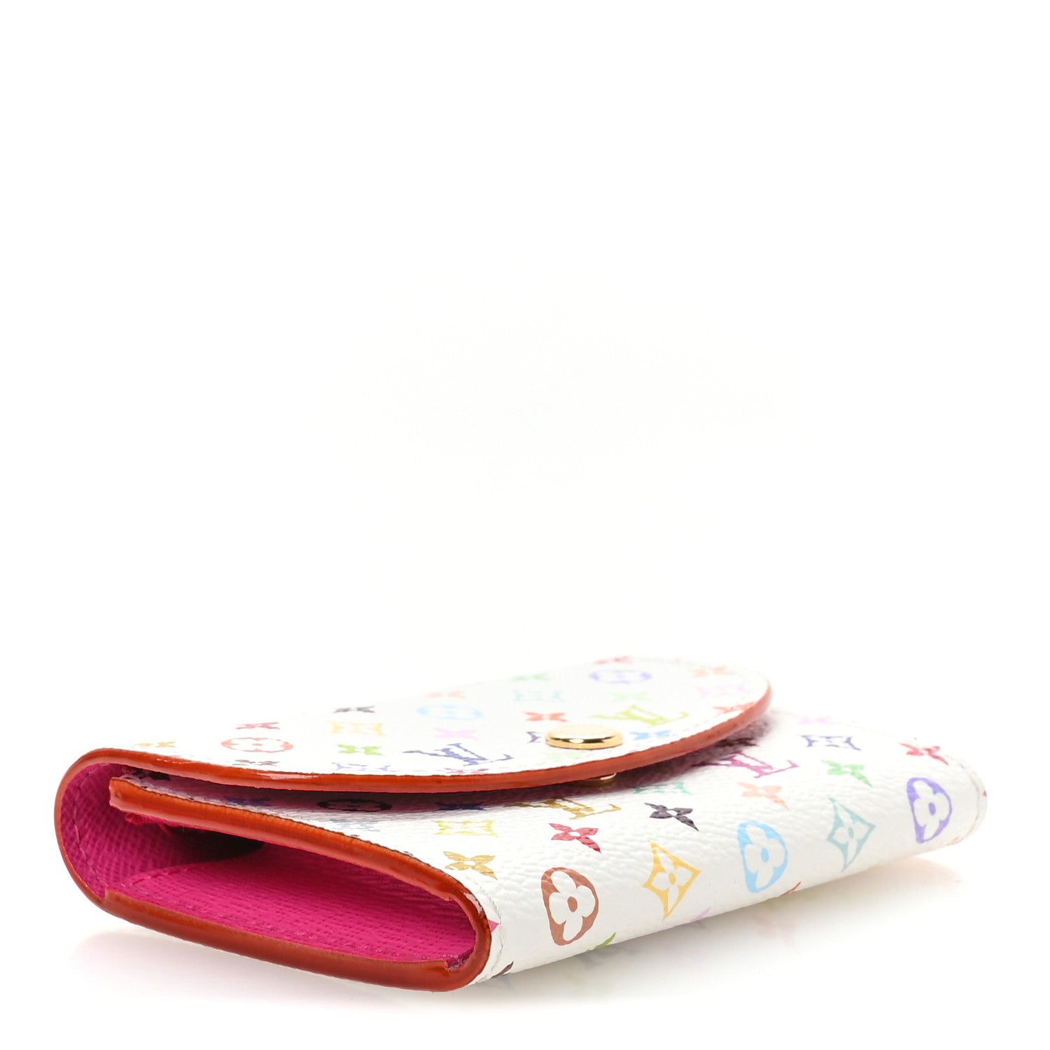 Louis Vuitton LV X TM Monogram Multicolor Rosalie Coin Purse White Kawaii Pink