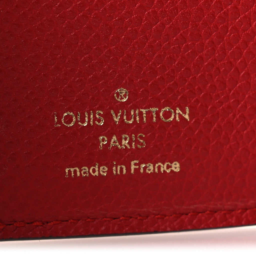 Louis Vuitton Empreinte Compact Curieuse Wallet Cherry