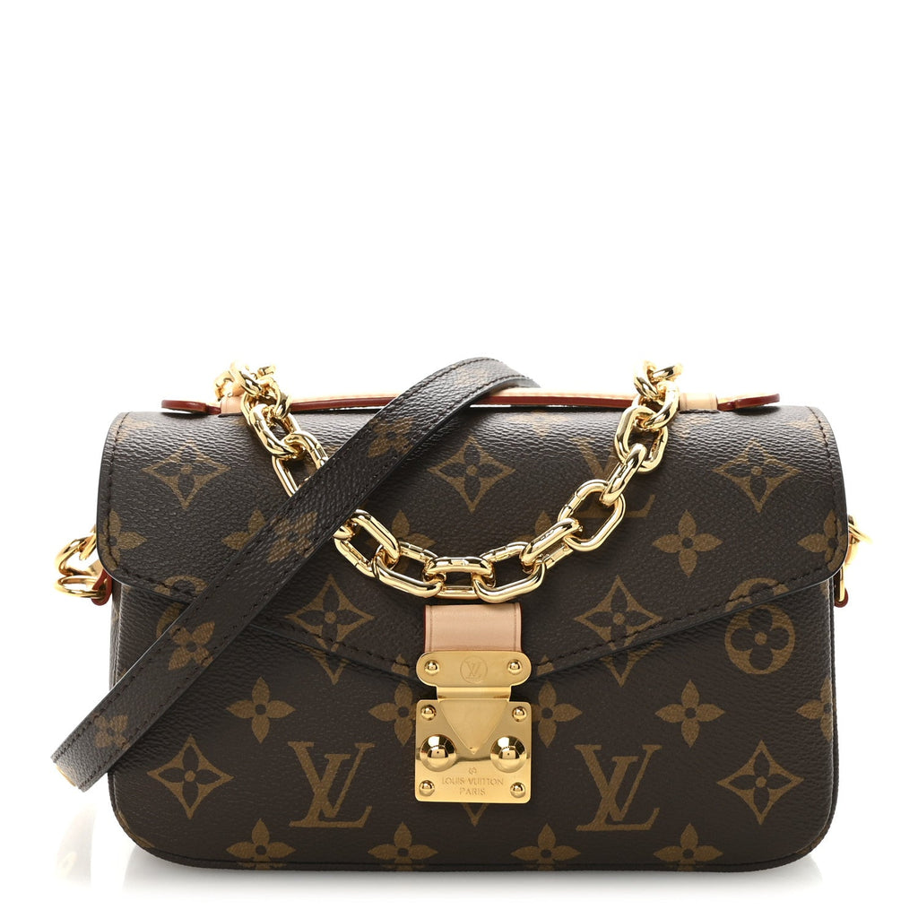 Louis Vuitton Monogram Pochette Metis East West