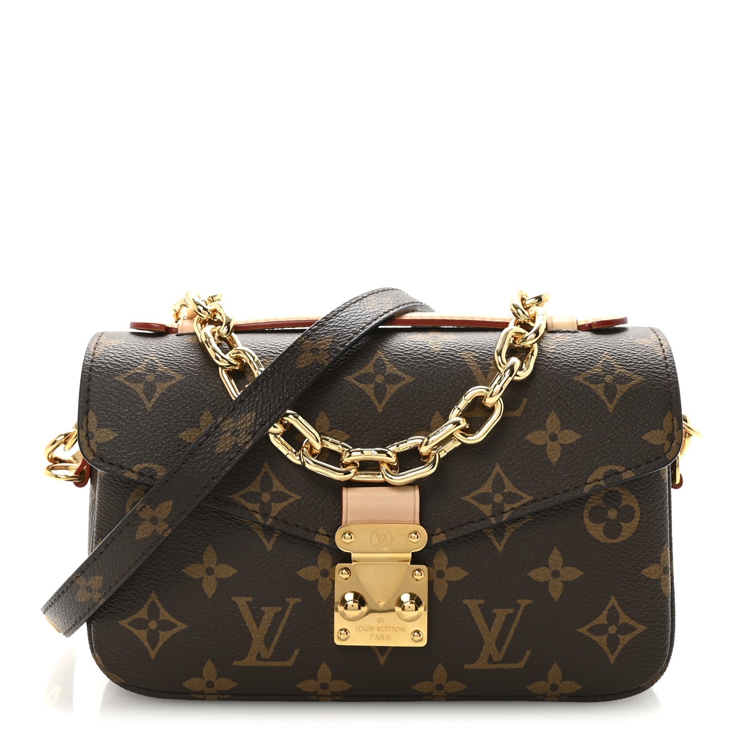 Louis Vuitton Monogram Pochette Metis East West